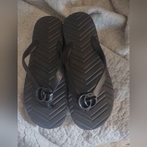 Gucci Chevron Sandals